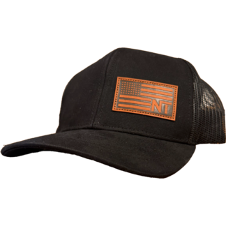 NT Flag Hat - Leather